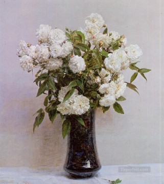 フラワーズ Painting - フェアリーローズの花の画家 アンリ・ファンタン・ラトゥール